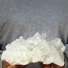 2.63lb Natural White Quartz Crystal Cluster Healing Himalaya Mineral Specimen picture