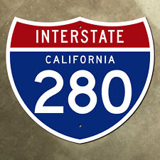 California interstate route 280 highway marker road sign 21