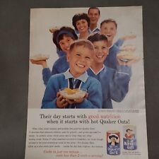1963 Quaker Oats Print Ad picture