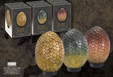 HBO Game of Thrones DRAGON EGG LIFE SIZE 1 Set REPLICA STATUE STARK King TV Show picture
