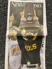 Tennessee Vols June 26 2024 Knoxville News Sentinel National Champions Newspaper picture