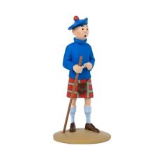HERGE TINTIN Tintin in a Kilt Resin Standing Figure Figurine 12cm Authentic picture