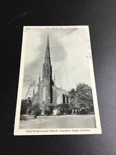 1943 Columbia, SC Postcard - First Presbyterian Church 796 picture
