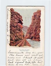 Postcard Above the Forks Clear Creek Canyon Colorado USA Embossed Card picture