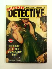 Private Detective Stories Pulp Oct 1945 Vol. 17 #5 VG picture