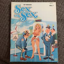 Hi-Yakker SEX on SEX Adult Humour Magazine Vol. 7 1975. Exc Cdn. Some Color picture