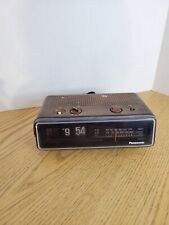 Vintage Panasonic RC-6035 FLIP Wood Grain Clock Radio (Missing Knobs) picture