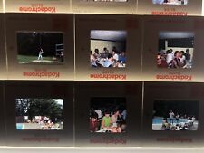 Lot of 18 Company Picnic Slides 1970s 35mm Vtg Baseball Elco Outdoor Games Work picture