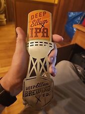 RARE Deep Ellum Brewing Co IPA Beer Tap Handle 10” Stainless Steel DALLAS TX picture