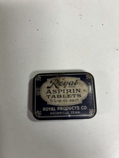 Royal Aspirin Tablets Tin Nashville Tn picture