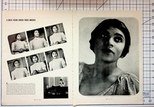 Marian Anderson LIFE Magazine Spread 1930s African American Singer Portrait picture