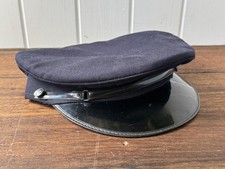 Vintage 1970 Obsolete MFB Metropolitan Fire Brigade Dept Of Supply Peak Cap Hat picture