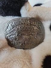 Hesston National Finals 2002 Rodeo Belt Buckle New picture