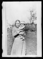 Sokolniki near Lemberg Poland 1919 Mother and Child Malnutrition Typhus picture
