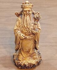 Vintage Sanxing Lu Luk Figure Statue Chinese Wise Man Feng Shui picture