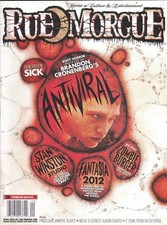 Rue Morgue Magazine #126 VF/NM; Marrs Media Inc | Antiviral - w/Bag+Board picture