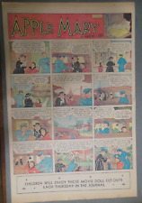 Apple Mary Sunday Page by Martha Orr from 7/7/1935 Size Full Page 15 x 22 inch picture