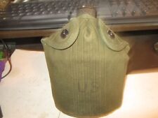 WW2 U.S. Army Canteen S M CO 1945 DATED WITH 1956 COLLETTE MFG 1910 COVER picture