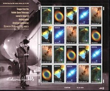 #3384-8 HUBBLE SPACE TELESCOPE. MINT SHEET. F- VF NH. BCV $21.75 picture