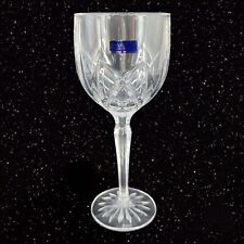 Waterford Crystal Marquis Brookside? Wine Goblet Glass Water W Sticker Germany picture