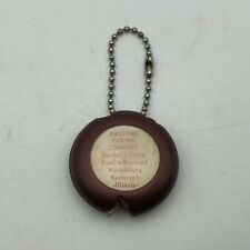 Ralston Purina Keychain FOB Tape Measure Pet Food Animal Feed Advertising Vtg picture
