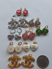 Lot of 18 mix Authentic  Zipper Pull  charms  versace Pendants mix picture