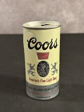 Coors Banquet America’s Fine Light Beer Can Pull Tab Aluminum 7oz 1970’s Vintage picture