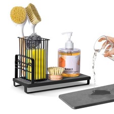 KONE Kitchen Sink Caddy: Sponge Holder for Kitchen Sink Counter with Instant ... picture