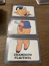 Vintage Rare Walt Disney Productions 🎥 Card Game 3 Little Pigs Playing Cards picture