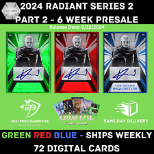 Topps Star Wars Card Trader 2024 RADIANT Series 2 Part 2 GREEN RED BLUE PRESALE picture