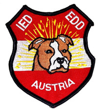AUSTRIA – IED EDD IMPROVISED EXPLOSIVE DEVICE - Sheriff Police Patch BULLDOG picture