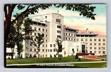 Springfield MO-Missouri, St John's Hospital, Antique, Vintage c1955 Postcard picture