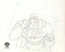 Superman Animated Series-Original Production Drawing- Superman picture