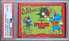 POP 1 PSA 10 Itchy and Scratchy 1994 Skybox Simpsons Take Me Out 2 the Maul Game picture