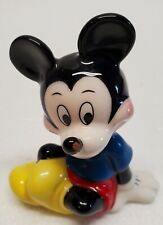VTG Disney  MICKEY MOUSE FIGURINE Happy Classic Mickey With Blue Shirt picture