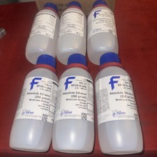 Absolute (200 Proof), Molecular Biology Grade, Fisher 6 500ML BOTTLES picture