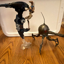 Star Wars Battle Droid Stap and Dwarf Spider droid picture