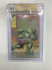 INCREDIBLE HULK ANNUAL #1 CGC SS 6.5 STERANKO Finnish Edition King Size picture
