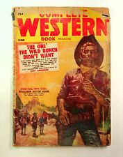 Complete Western Book Magazine Pulp Jun 1956 Vol. 21 #1 GD- 1.8 picture