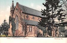 Chapel in Charles Evans Cemetery Reading Pennsylvania PA UDB Postcard 7276 picture
