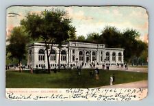 Columbus OH-Ohio, Carnegie Public Library c1906 Vintage Souvenir Postcard picture