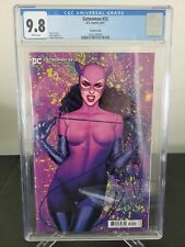 CATWOMAN #32 CGC 9.8 GRADED 2021 DC COMICS JENNY FRISON VARIANT COVER ART picture