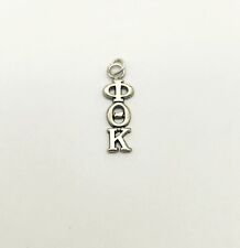 Vintage Phi Kappa Theta Fraternity Honors Society  Sterling Silver Charm Pendant picture