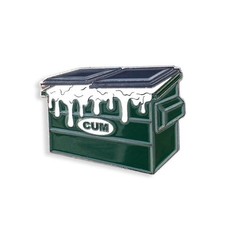 Cum Dumpster Enamel Pin Ltd Edition NEW Lapel picture