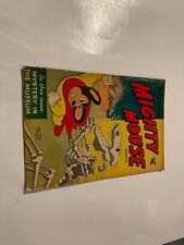 MIGHTY MOUSE #52-1951-ST JOHN-DINOSAUR COVER-GOLDEN AGE COMIC- picture