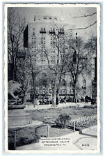 c1940's Beautiful Rittenhouse Square Philadelphia Pennsylvania PA Postcard picture