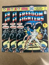 FREEDOM FIGHTERS #1 DC Comics 1976 Ernie Chan Cover VF/NM Vintage Key First Issu picture