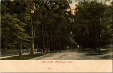 1907. MIDDLETOWN, CONN. HIGH STREET. POSTCARD L15 picture