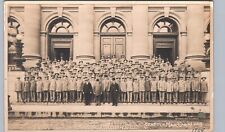 SEATTLE MAIL CARRIERS washington wa real photo postcard rppc post office mailmen picture