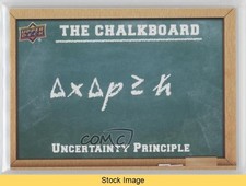 2022 Upper Deck Cosmic The Chalkboard Uncertainty Principle #CB-8 READ ry5 picture